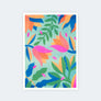 Tulips - Risographie - Chloé Weinfeld