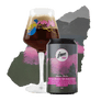 Abysses Étoilés - Peated Whisky BA Barleywine - Assemblage d'English Barleywines élevés 24 mois dans des barriques de Whisky tourbé - Blend pur sans ajouts - Millésime 2024 - 33cL
