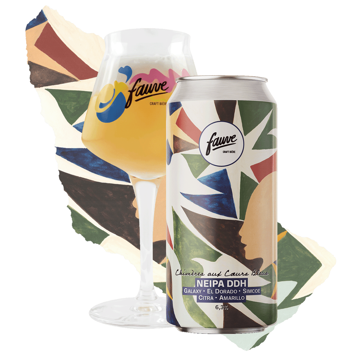 Chimères aux Cœurs Bleus - NEIPA DDH Galaxy, El Dorado, Simcoe