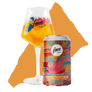 Paris Martyrisé, mais Paris Libéré - Imperial Pastry Gose Poire, Mirabelle, Vanille - Brassin des Copains Fauve x Mousse Touch’ - 33cL