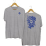T-shirt Oversize Graffiti - Gris Chiné