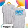 T-shirt Fauve "Signature" : Gris Clair Chiné