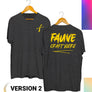 T-Shirt Fauve "Signature" : Gris Foncé Chiné
