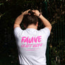 T-shirt Fauve "Signature" : Gris Clair Chiné