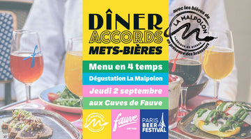 Diner Accords Mets-Bières #2 aux Cuves de Fauve