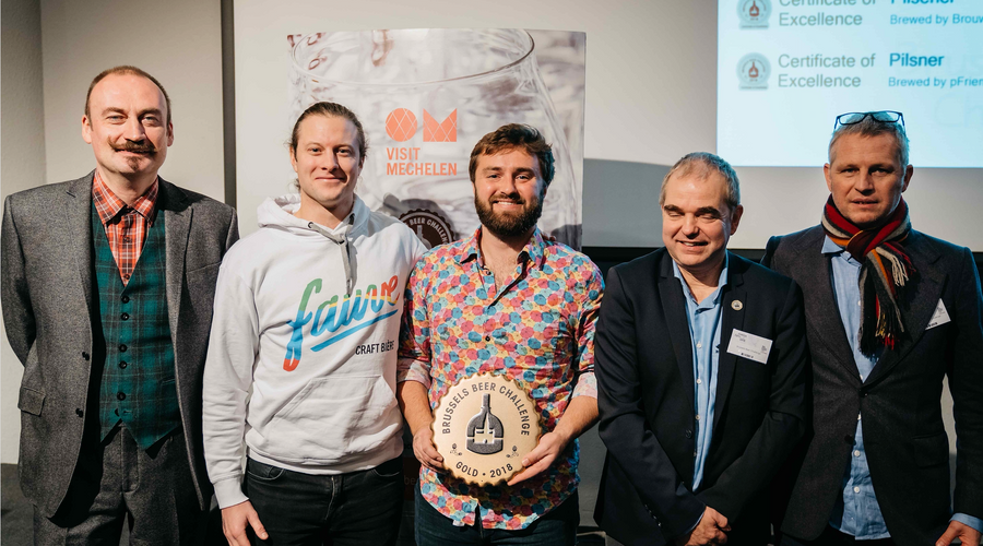 Médaille d'or au Brussels Beer Challenge 2018