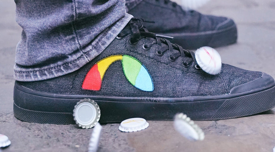 Chausse la vie en couleurs ! Roscomar x Fauve