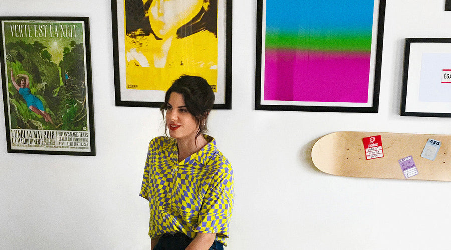 Justine Figueiredo, artiste multidisciplinaire, et morpion addict !