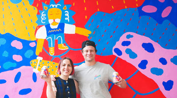 Nouvelle fresque par l'artiste Irina Pavlova aux Cuves de Fauve !