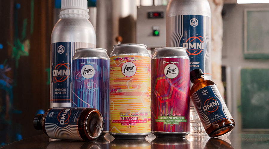 Fauve sort 3 IPAs boostées aux terpènes de houblon !