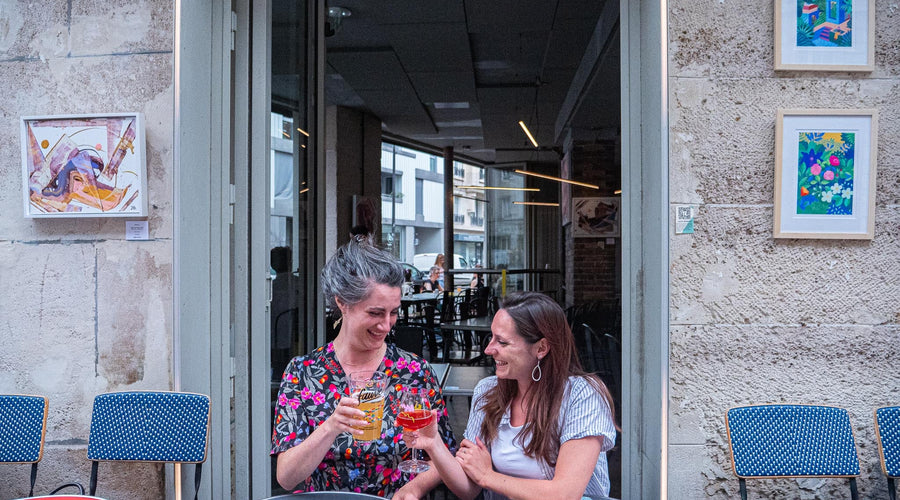 Beer & Art #6 et live painting d'Helline Durand