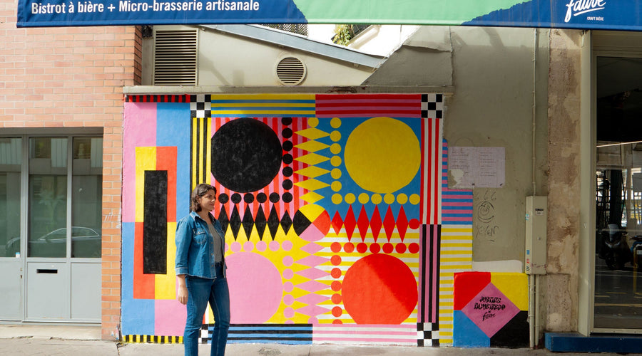 Nouvelle fresque aux Cuves by Justine Figueiredo