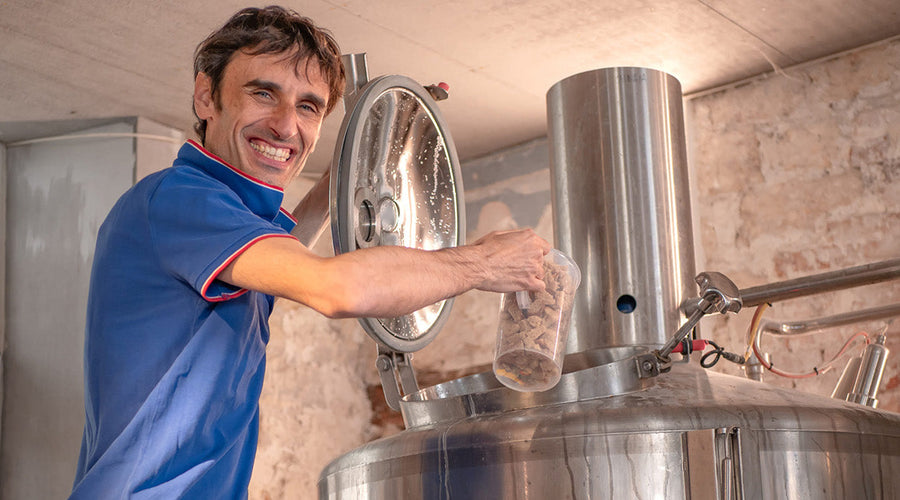 Une bière au pain avec Adriano Farano !