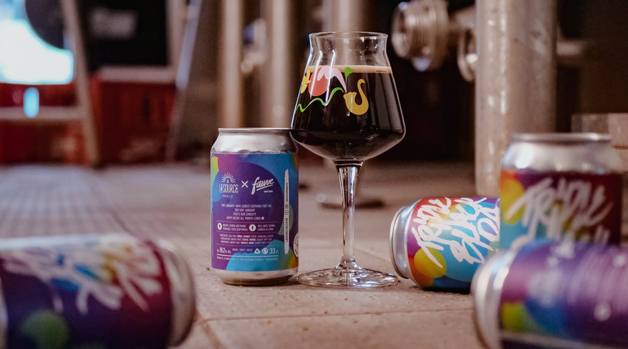 Collab’ La Source x Fauve : on a brassé une Triple Black IPA !