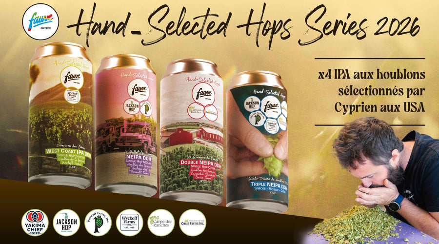 Hand-Selected Hops 2026 : Fauve Craft Bière x Yakima Chief