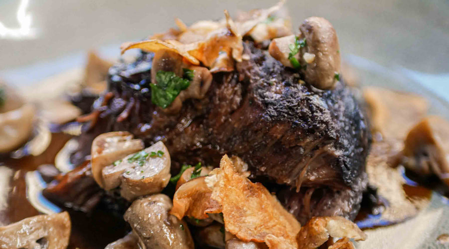 Recette de la joue de boeuf confite à la bière de Noël