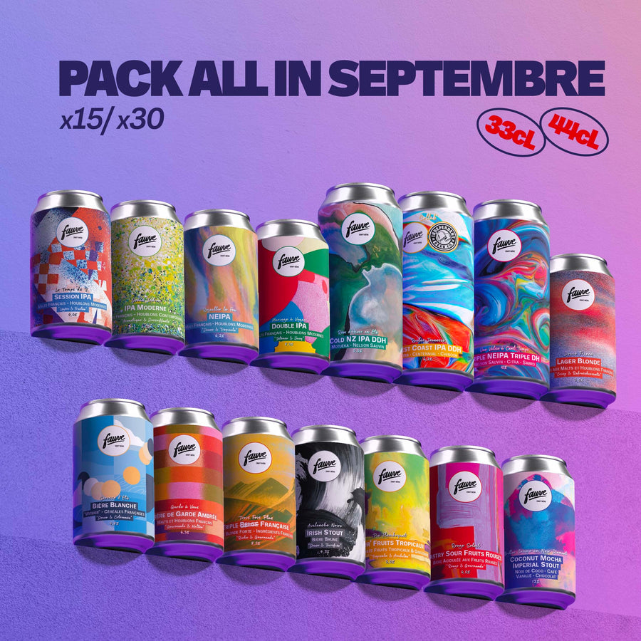 Pack ALL-IN Septembre 2025 - 15 réfs