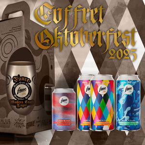 Coffret - Fauve Oktoberfest - 4 Cans + 1 Steinkrug