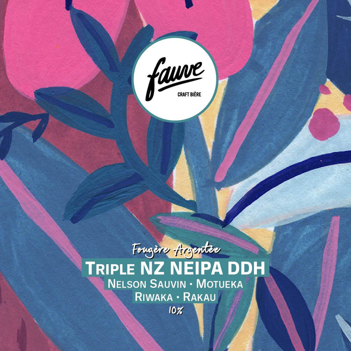 Fougère Argentée - Triple NZ NEIPA DDH Nelson Sauvin, Motueka, Riwaka, Rakau - 44cL