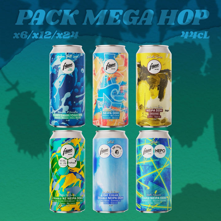 Méga Hop Pack - 6 Cans