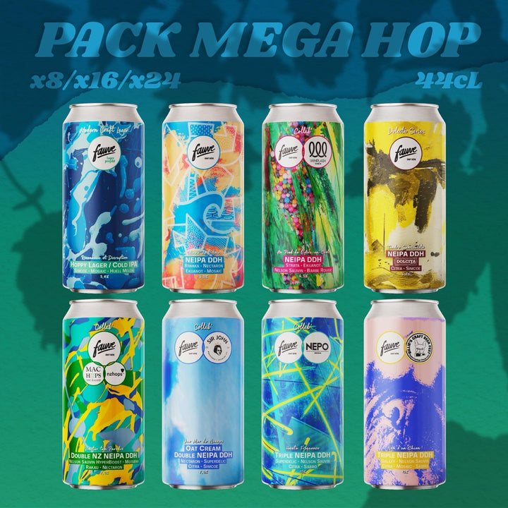 Méga Hop Pack - 8 Cans - IPA Éphémères