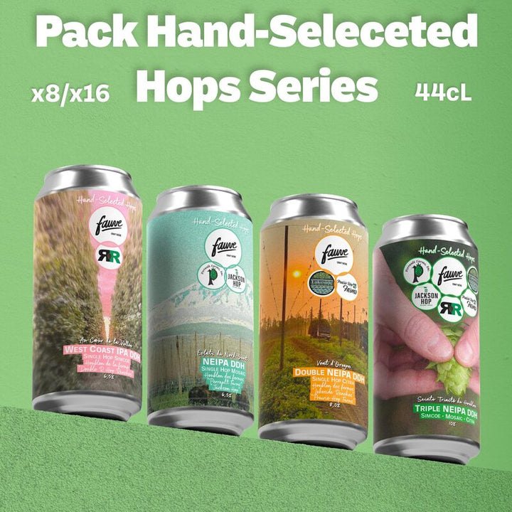 Pack Fauve Yakima Single Hop Series - West Coast - NEIPA - Double NEIPA - Triple NEIPA