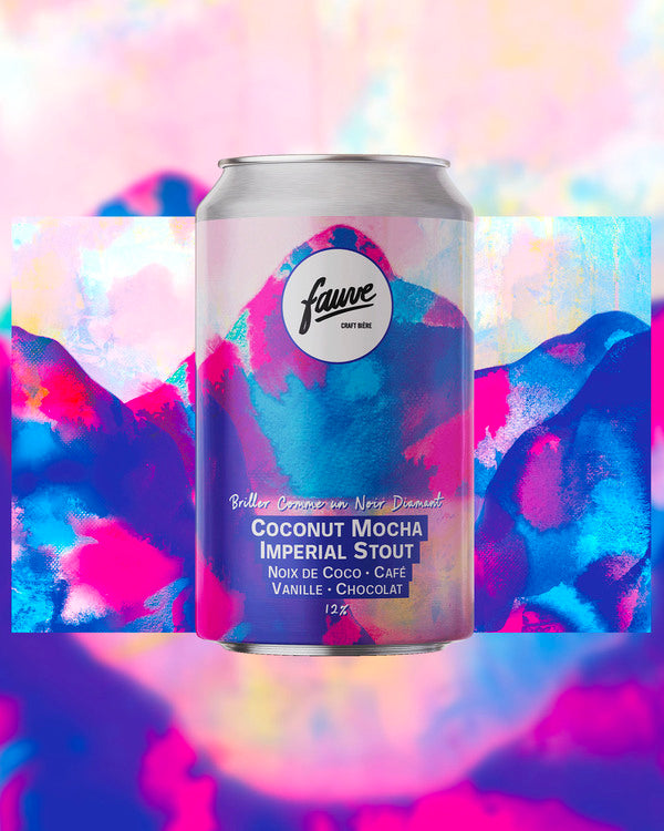 Briller Comme un Noir Diamant - Coconut Moccha Imperial Stout, Coco, Café, Vanille, Chocolat - 33cL
