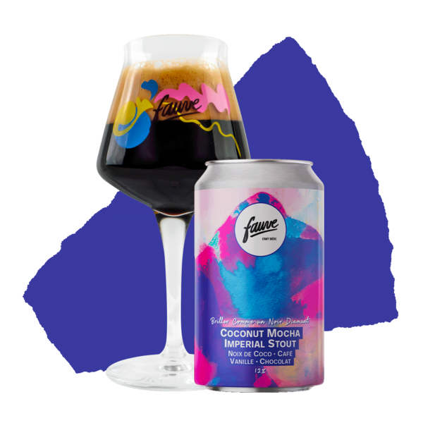 Briller Comme un Noir Diamant - Coconut Moccha Imperial Stout, Coco, Café, Vanille, Chocolat - 33cL
