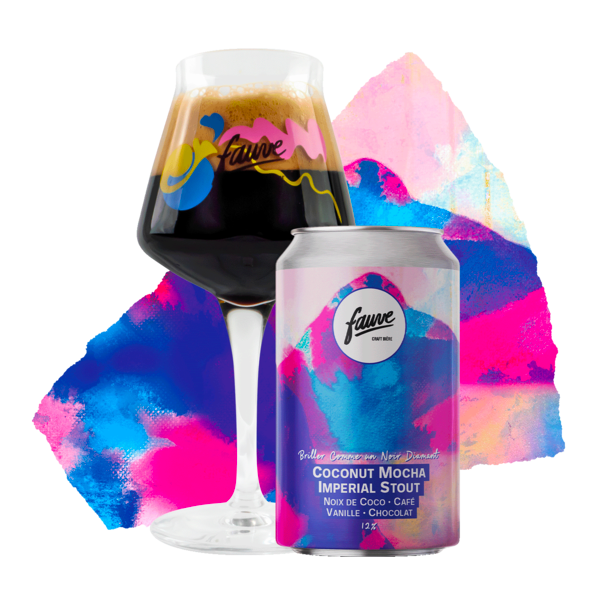 Briller Comme un Noir Diamant - Coconut Moccha Imperial Stout, Coco, Café, Vanille, Chocolat - 33cL