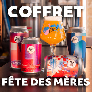 Coffret Spécial Fête des Mères - 4 bières + 1 Verre à Dégustation