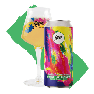 Double Rejaillir le Feu - Double Hazy IPA DDH Mosaic, Simcoe, Sabro - 44cL