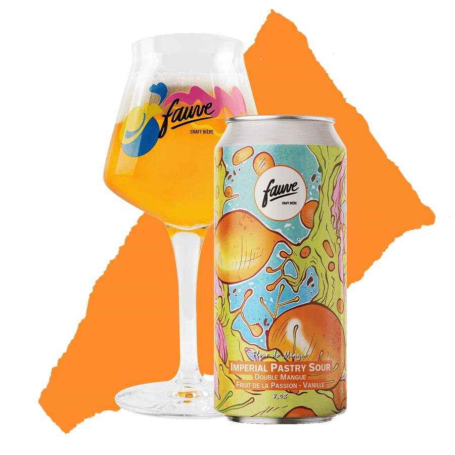 Fleur de Mangue - Imperial Pastry Sour - Double Mangue, Fruit de la Passion, Vanille - 44cL