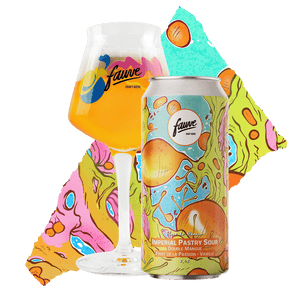 Fleur de Mangue - Imperial Pastry Sour - Double Mangue, Fruit de la Passion, Vanille - 44cL