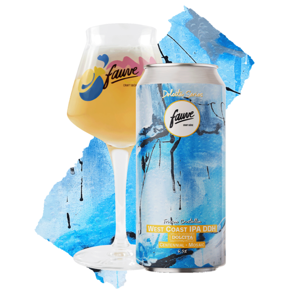 Frisson Cristallin - West Coast IPA DDH Dolcita, Centennial, Mosaic - 44cL