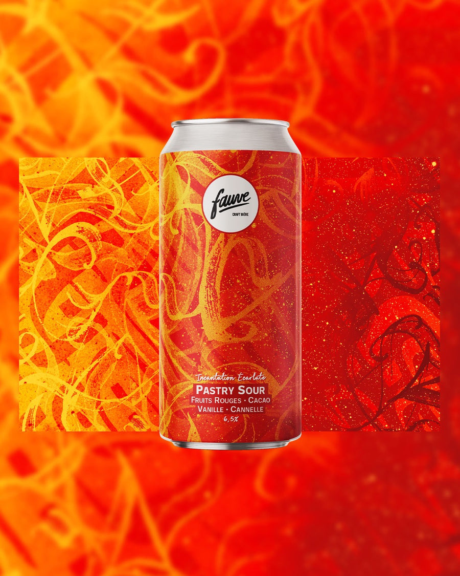 Incantation Écarlate - Imperial Pastry Sour - Fruits Rouges, Cacao, Vanille, Cannelle - 44cL