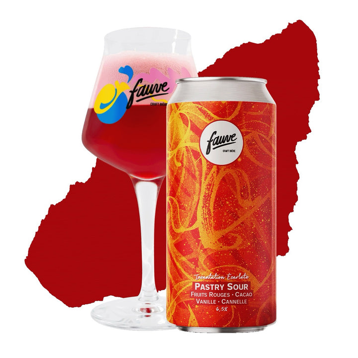 Incantation Écarlate - Imperial Pastry Sour - Fruits Rouges, Cacao, Vanille, Cannelle - 44cL
