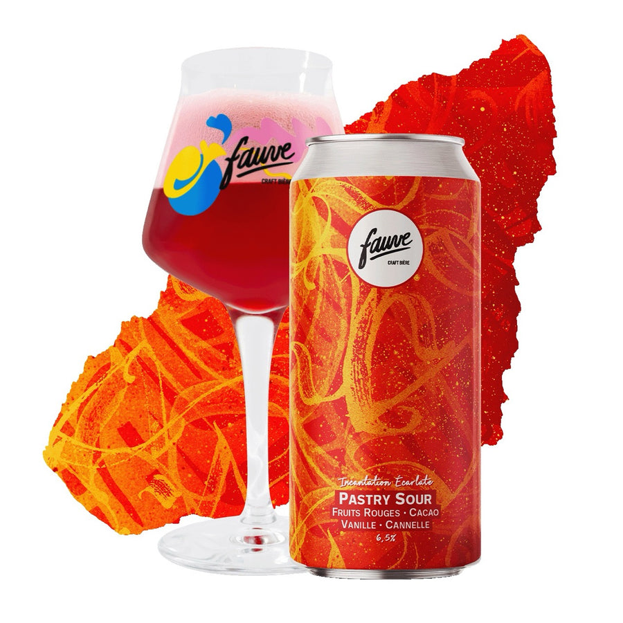 Incantation Écarlate - Imperial Pastry Sour - Fruits Rouges, Cacao, Vanille, Cannelle - 44cL