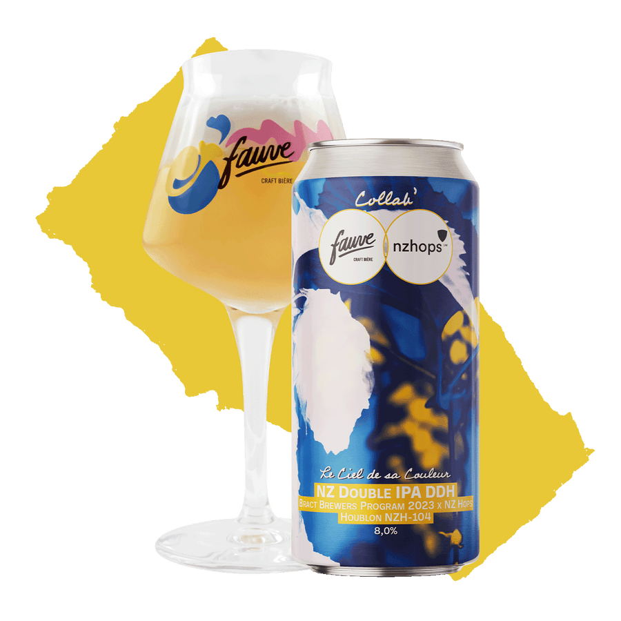 Le Ciel de sa Couleur - NZ Double IPA DDH Bract Brewers Program 2023 (NZ Hops) NZH-104 x Fauve – 44cL