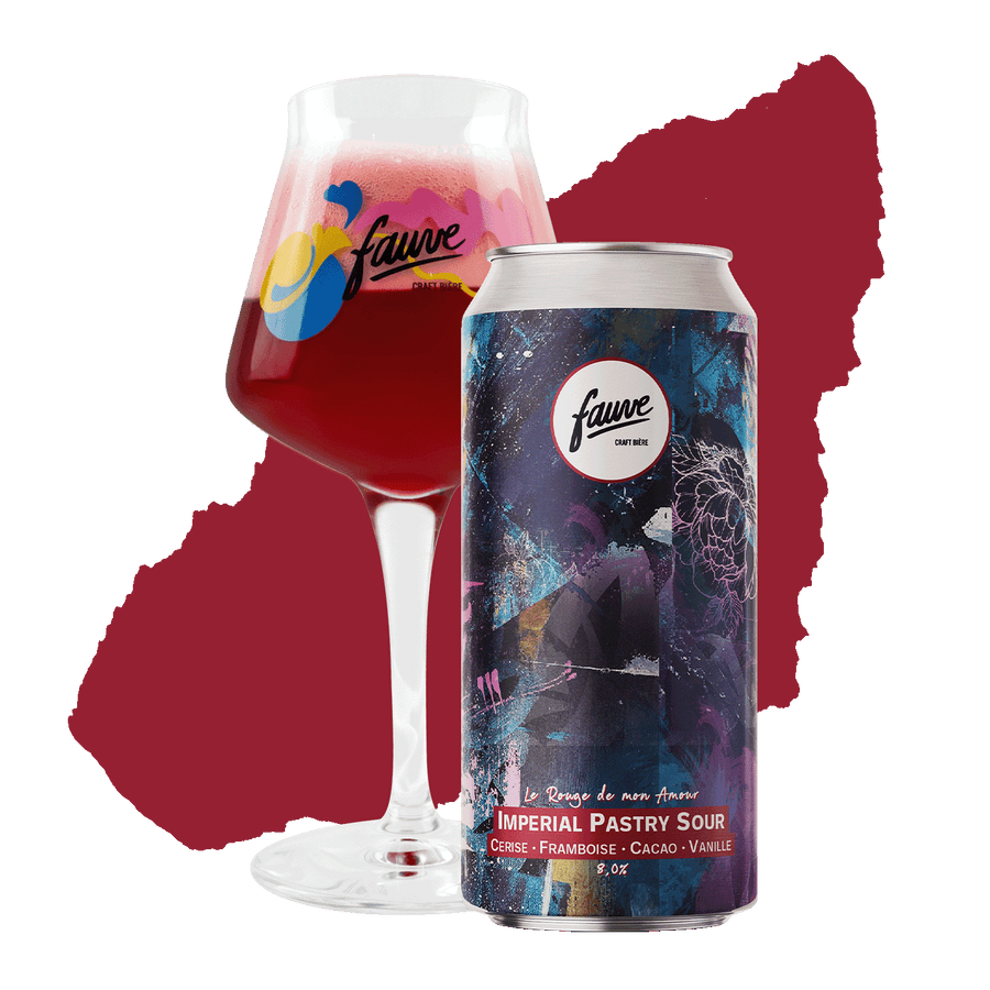 Le Rouge de mon Amour - Imperial Pastry Sour Cerise, Framboise, Cacao, Vanille - 44cL