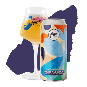 Les Pétales du Coeur - Double NEIPA DDH Mosaic, El Dorado, Sabro - 44cL