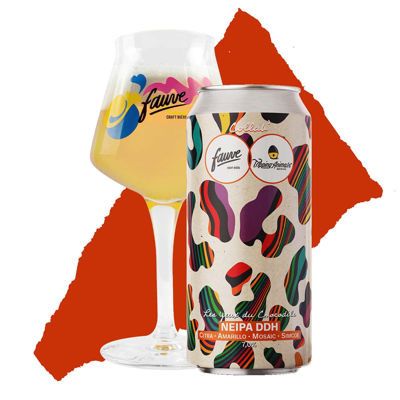 Les Yeux du Crocodile - NEIPA DDH Citra, Amarillo, Mosaic