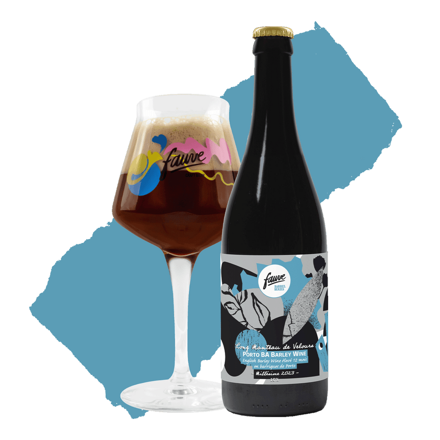 Long Manteau de Velours - Porto BA Barley Wine - English Barley Wine élevé 12 mois en barriques de Porto