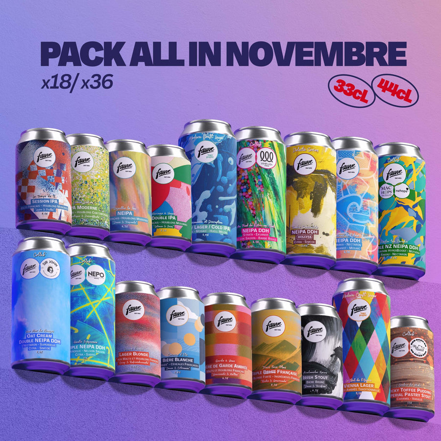Pack ALL-IN Novembre 2025 - 18 réfs