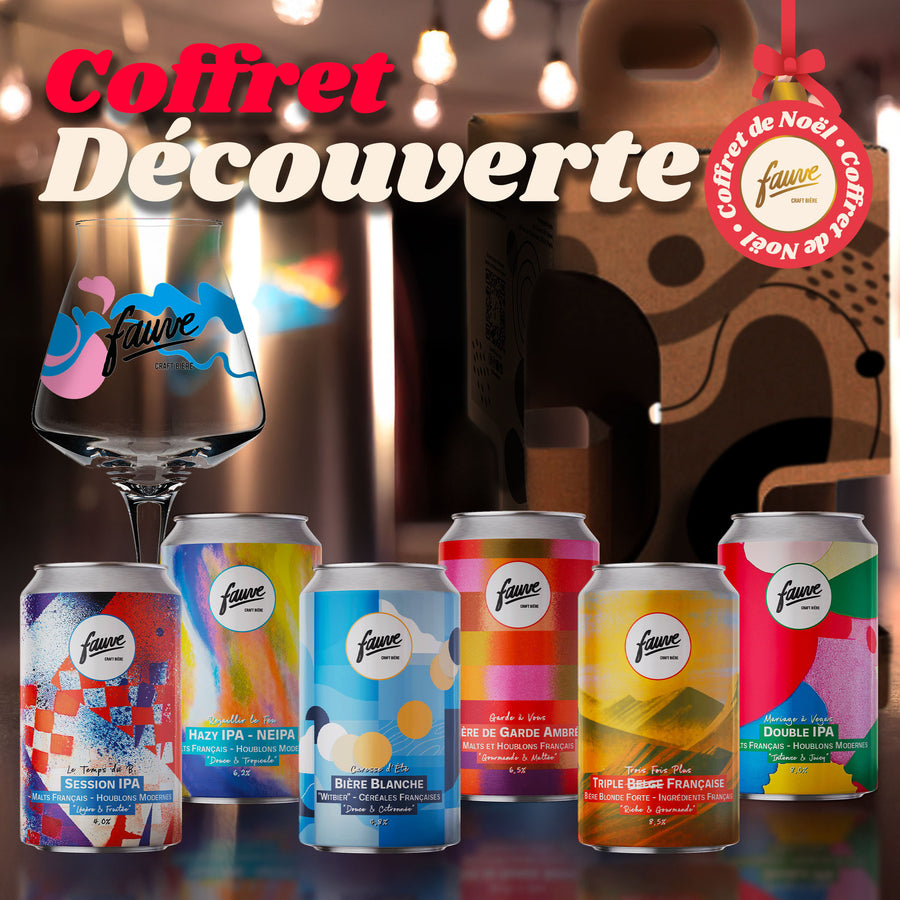 Coffret NOËL spécial découverte - 6 refs + 1 verre Teku (25cL)