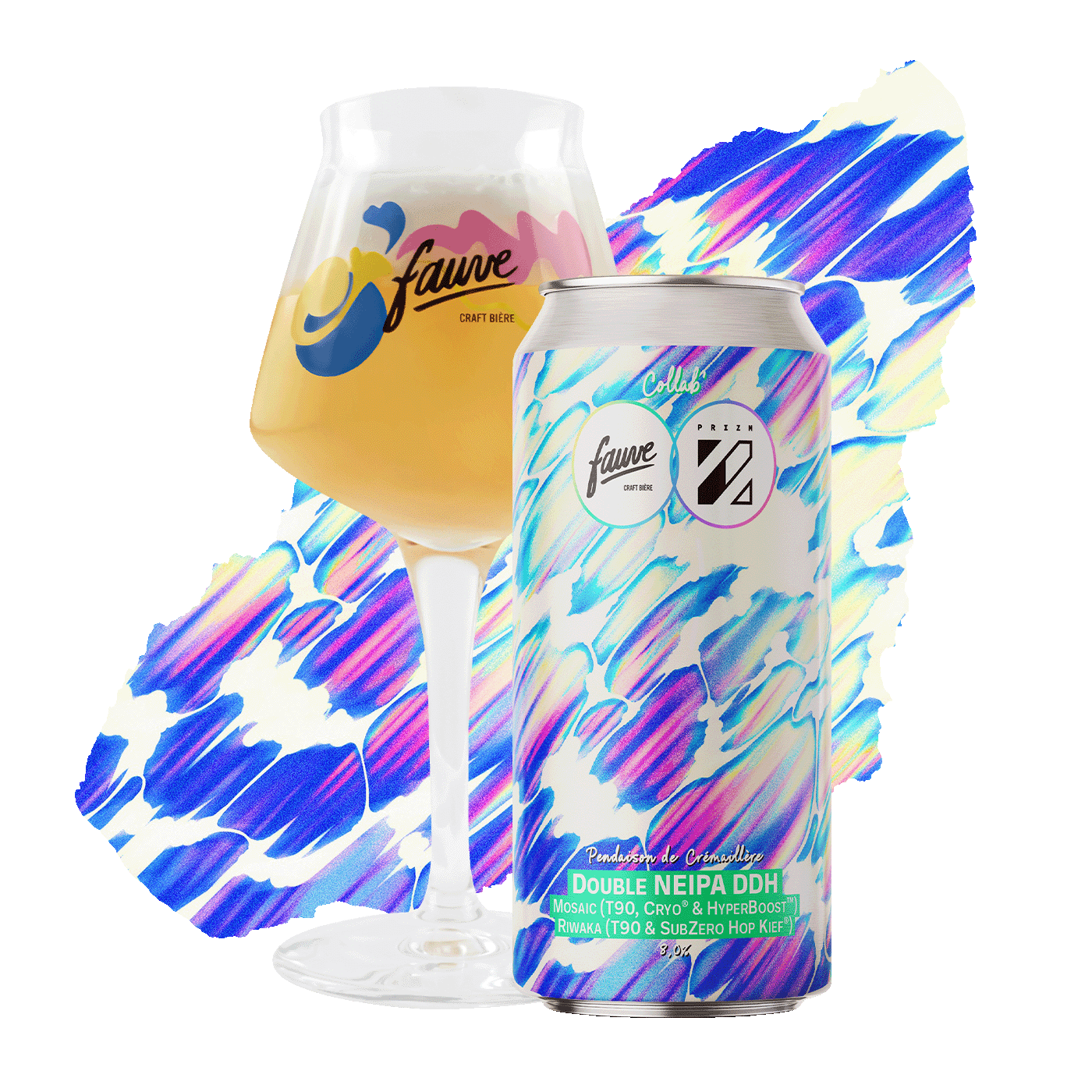 Hyperboost Cryo Pendaison de Crémaillère - Double NEIPA DDH - Mosaic (T90, Cryo® & Hyp ...