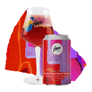 Rouge Soleil - Pastry Sour Fruits Rouges, Vanille - 33cL