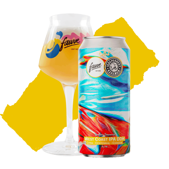 Roulez Jeunesse - West Coast IPA DDH Citra, Centennial, Chinook - Collab' Independent House - 44cL