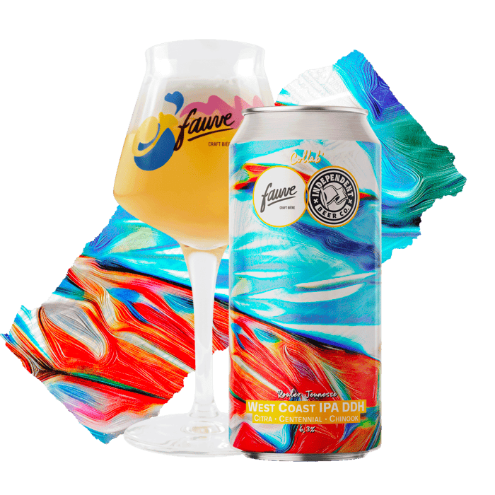 Roulez Jeunesse - West Coast IPA DDH Citra, Centennial, Chinook - Collab' Independent House - 44cL