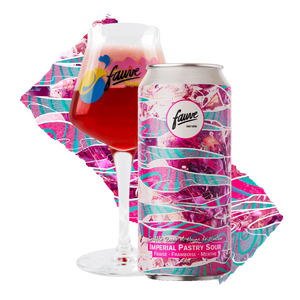 Souffle Rouge et Mains de Menthe - Imperial Pastry Sour - Fraise, Framboise, Menthe - 44cL
