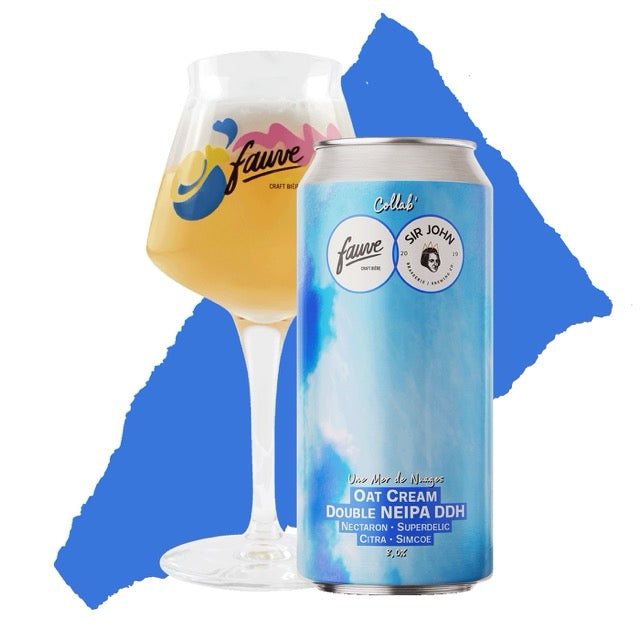Une Mer de Nuage - Oat Cream Double NEIPA DDH Nectaron, Superdelic, Citra, Simcoe  - 44cL